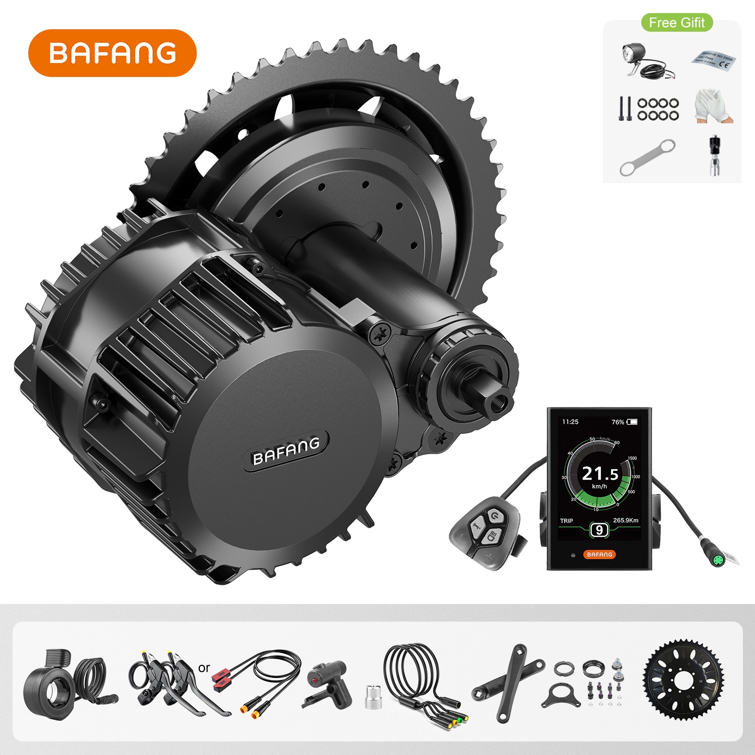 Mid Drive Motor Kit 52V 1000W - Bafang UART 48V/52V 1000W silnik typu