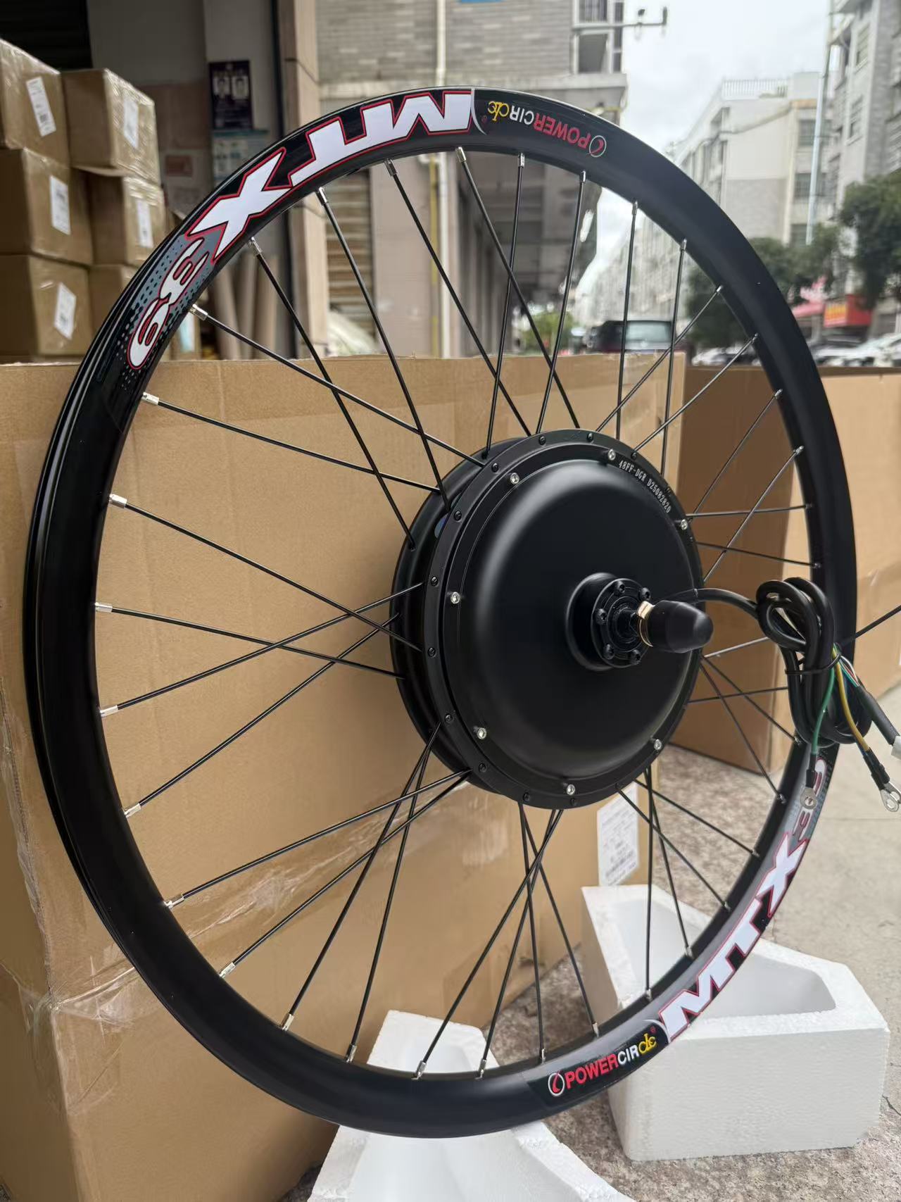 Nowy zestaw do konwersji rower – 72V 5000W Hub Motor Kit recenzja i cena