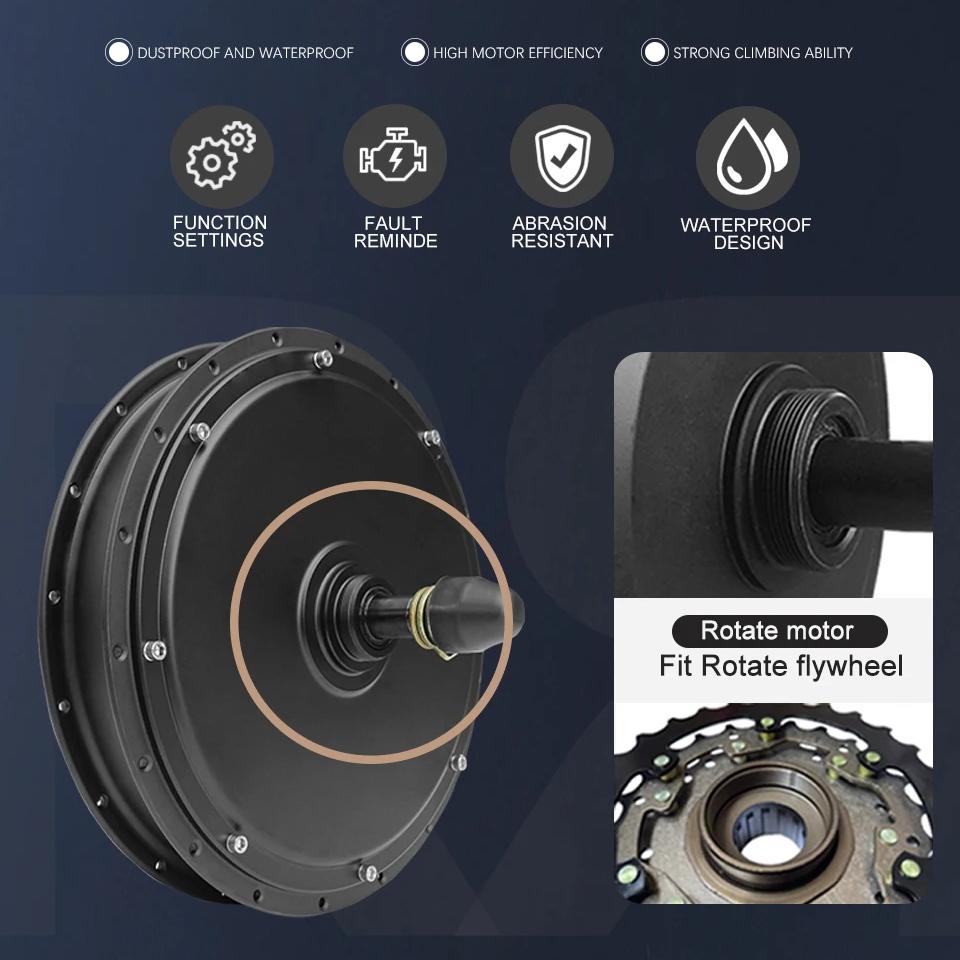 MTX 48V52V 2000W Silnik do row – 72V 5000W Hub Motor Kit recenzja i cena