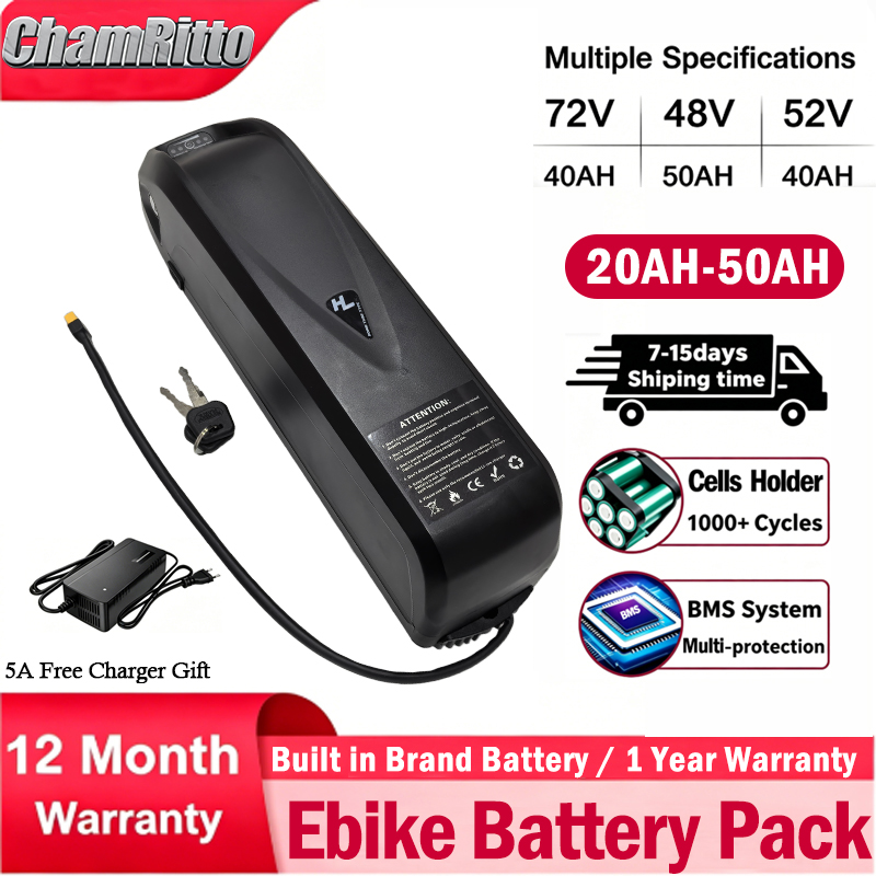 Akumulator do e-bike'a 72V 60V – Ebike Battery 48V 20Ah Hailong recenzja i cena