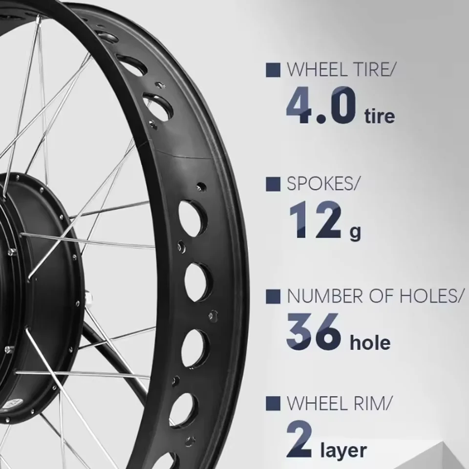 Zestaw do konwersji roweru na  – Ebike Conversion Kit 72V 3000W recenzja i cena